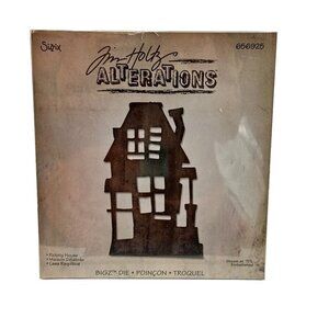 Sizzix Tim Holtz Alteration Bigz Die Rickety House 656925 Halloween Scrapbooking